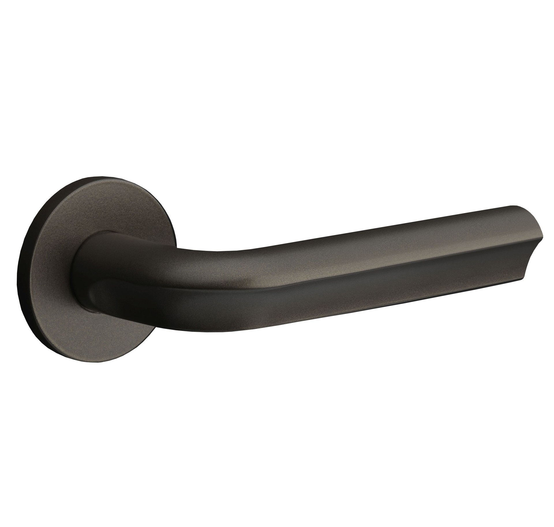 Eclipse DR100-G Solid Sprung Door Handle on Rose - Product image