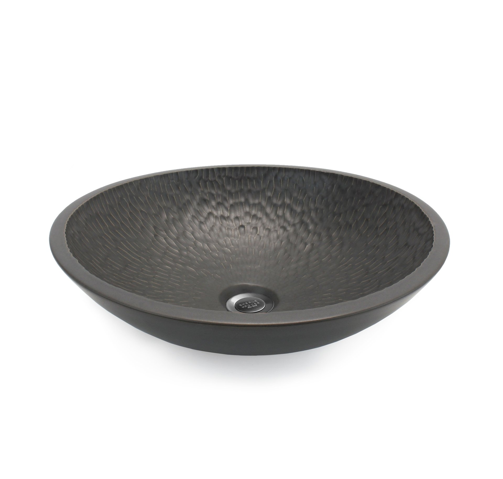 16RD Ripple Round Ceramic Vessel Sink - Product image