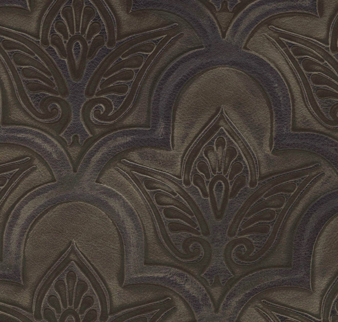 Ancient Gaufrage Cowhide (GFN) In Kasbah Pattern - Product image