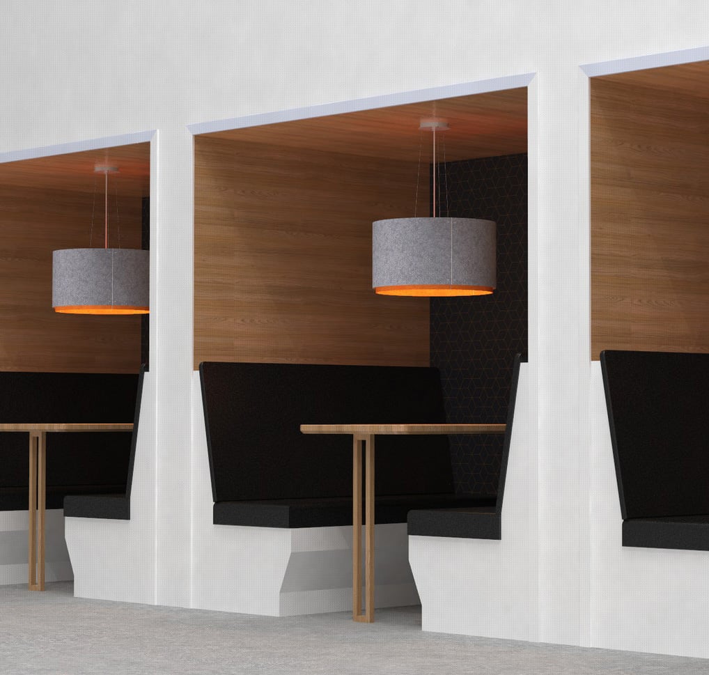 Acoustic Cylinder Shade - Product image
