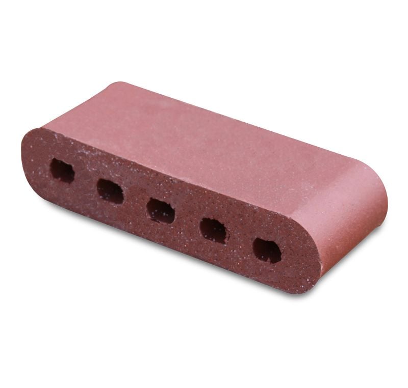 Bullnose - Double - Smooth Burgundy - Product image