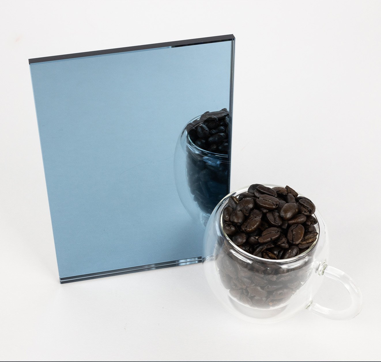 Blue - Shades Tinted Mirror - Product image