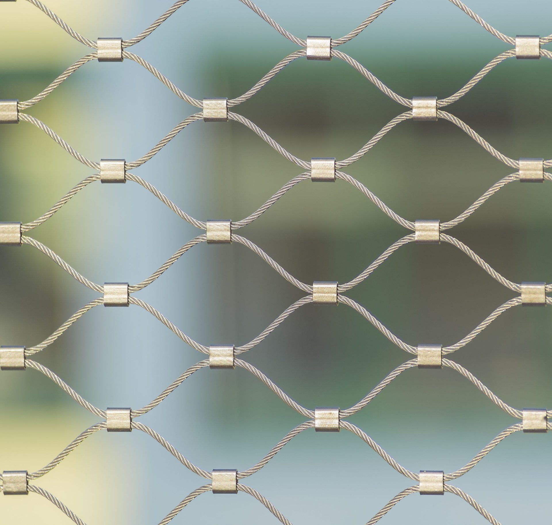 X-TEND Stainless Steel Cable Mesh 40 mm x 2.0 mm Pure - Product image