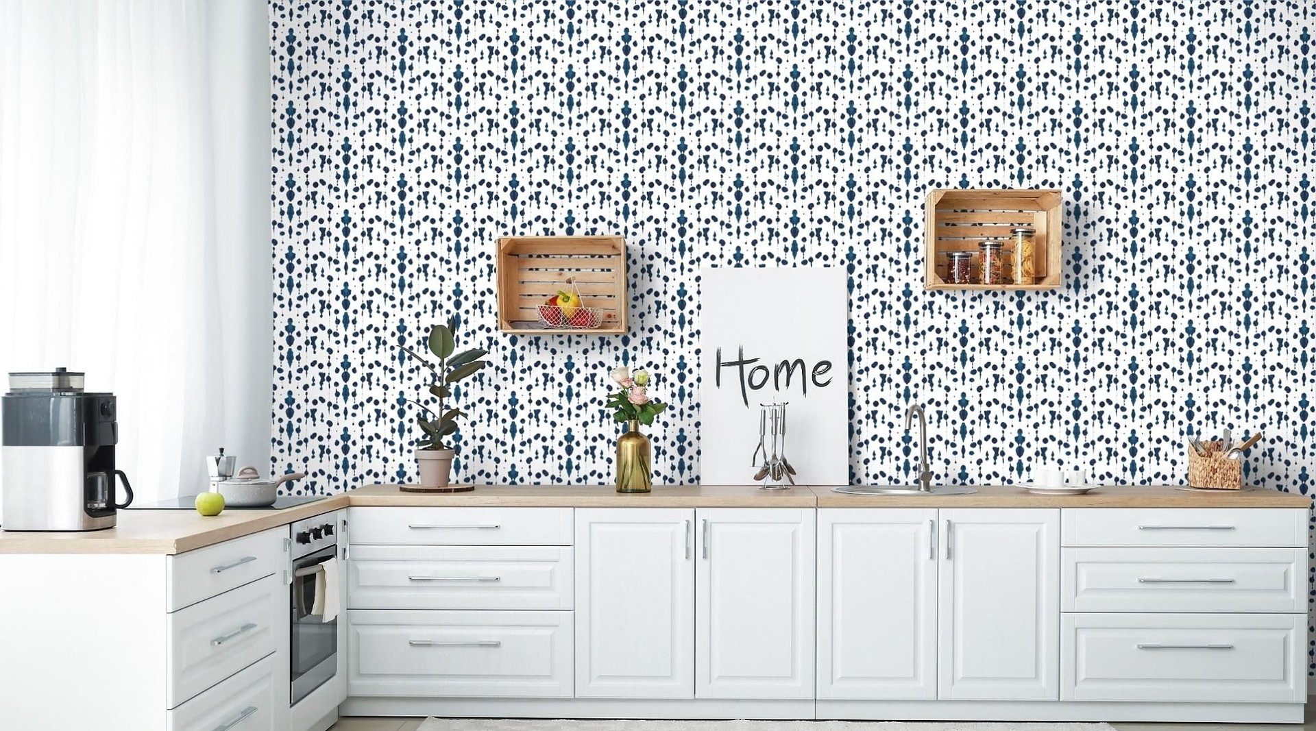Mitchell Black Wallpaper and Textiles gallery 1