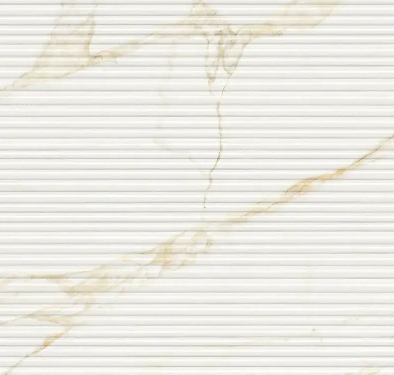 Atelier - Calacatta Gold 3D Ribbed - Product image