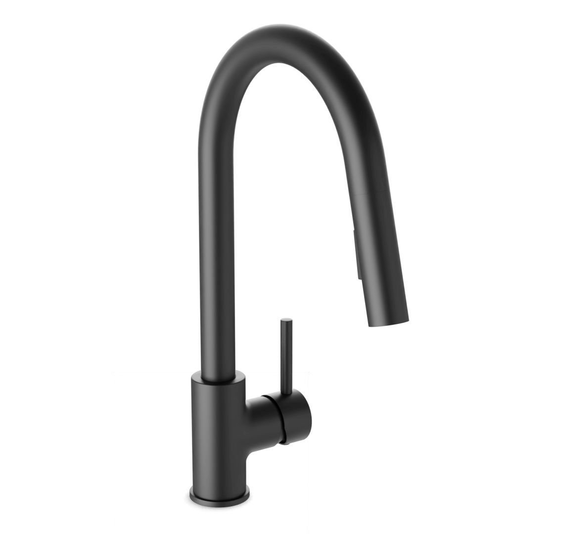 Affinity Kitchen Faucet with Cylinder Pull Down Spray - Product image