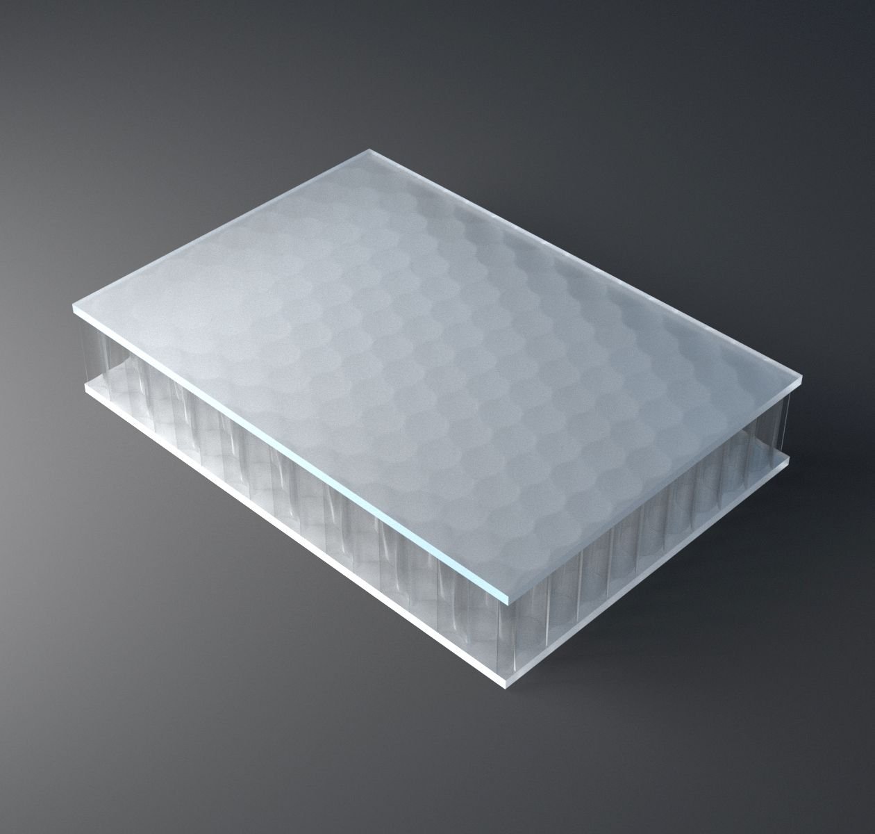 AIR-board UV PMMA satin eco - Opal - Product image