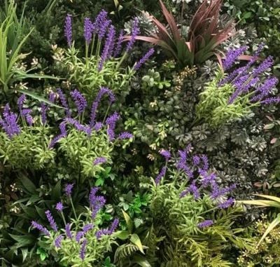 English Lavender - Replica Foliage For Planters & Replica Plant Wall Covering Customization - Product image