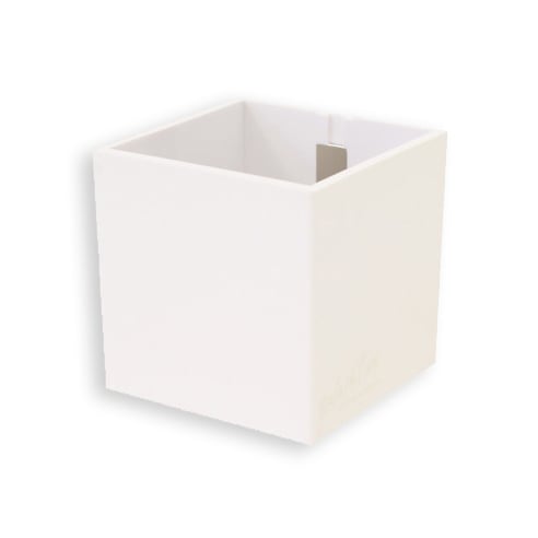 6,5 Cm Cube Laquered White - Product image