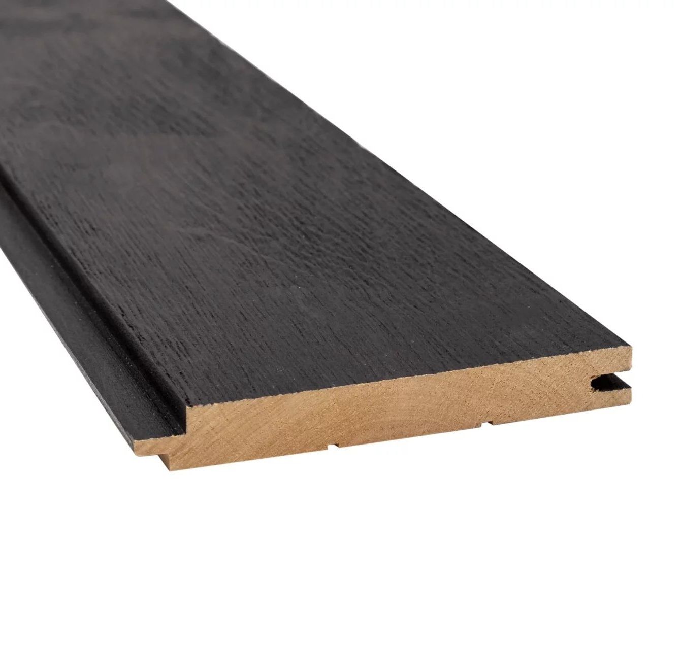 Alder 1x5 STS4 Black Wax Wall Paneling - Product image