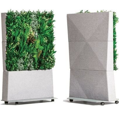 Exterior Replica Plant Wall Divider, (Green Wall) Space Partitian & Mobile Wall - Product image
