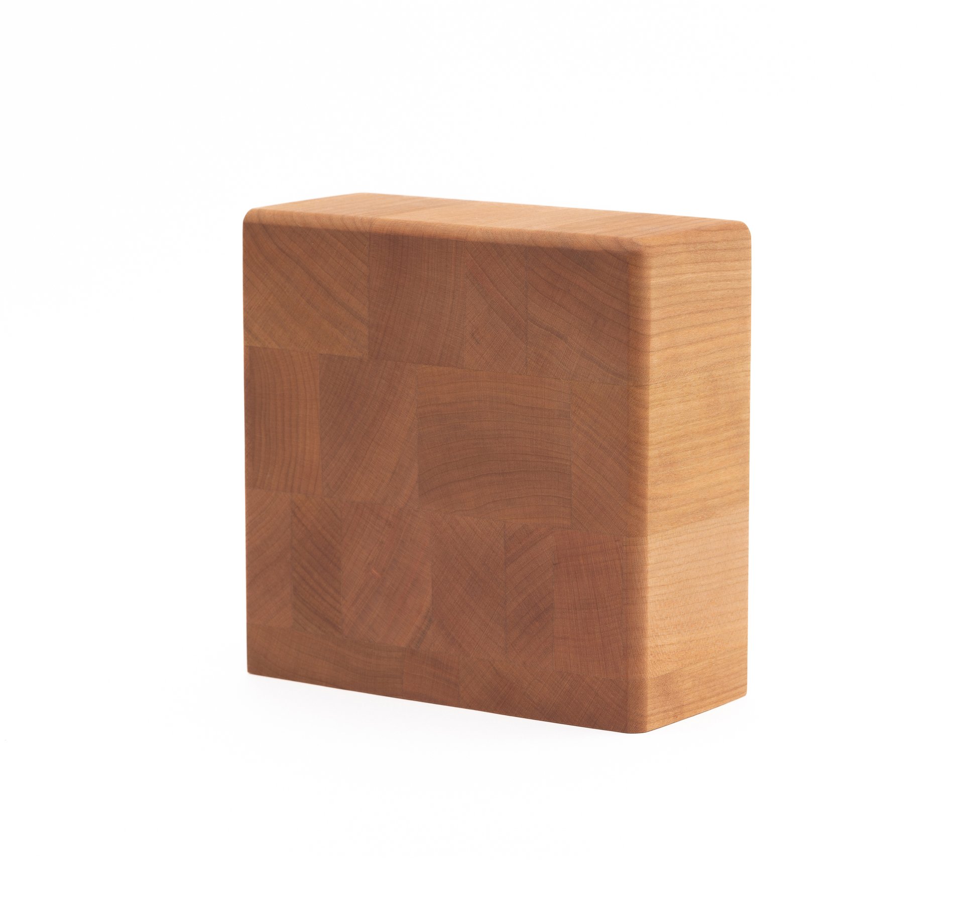 Cherry End Grain with Roundover Edge Finished In Grothouse’s Original Oil™ - Product image