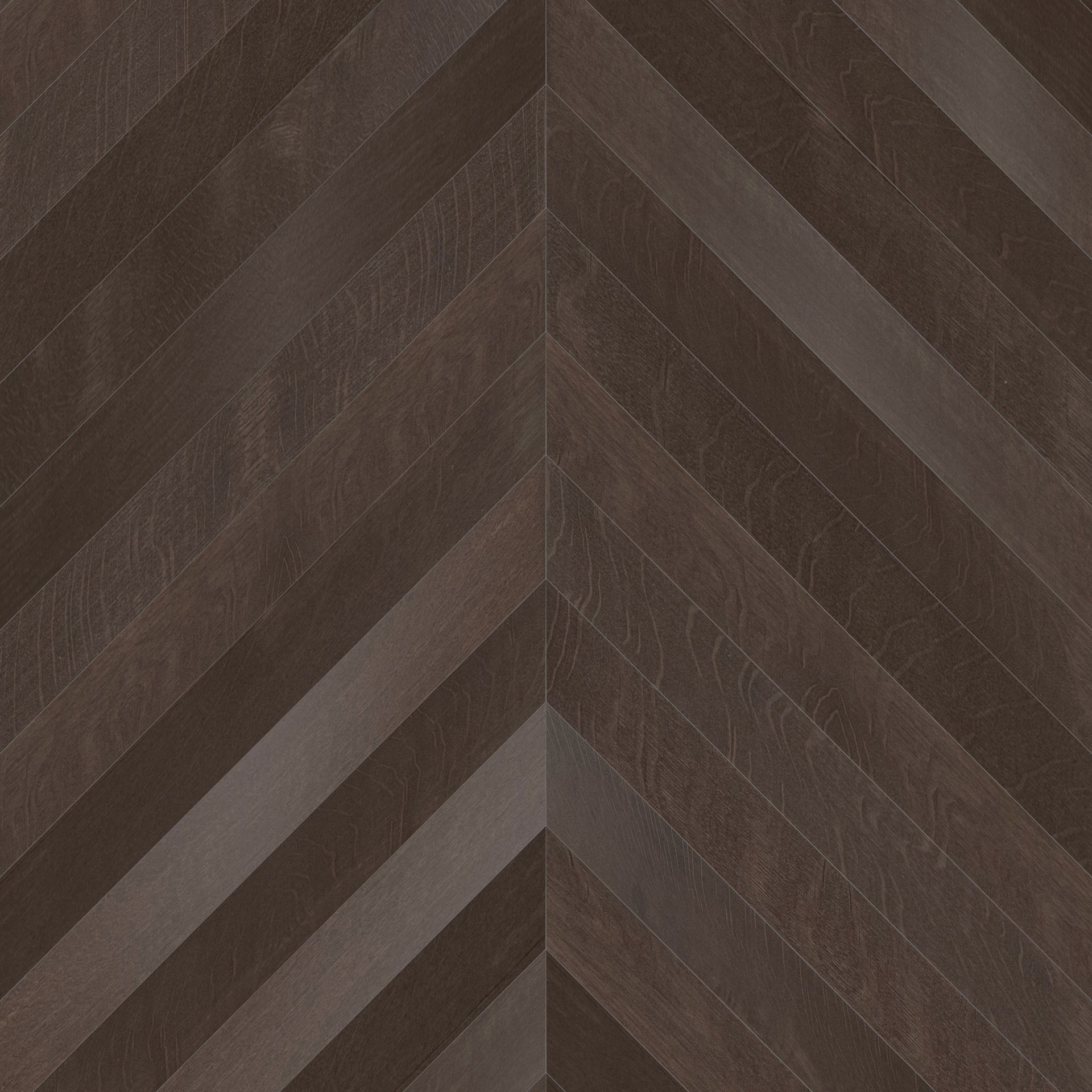 Rift and Quartered White Oak Black Forest - Chevron