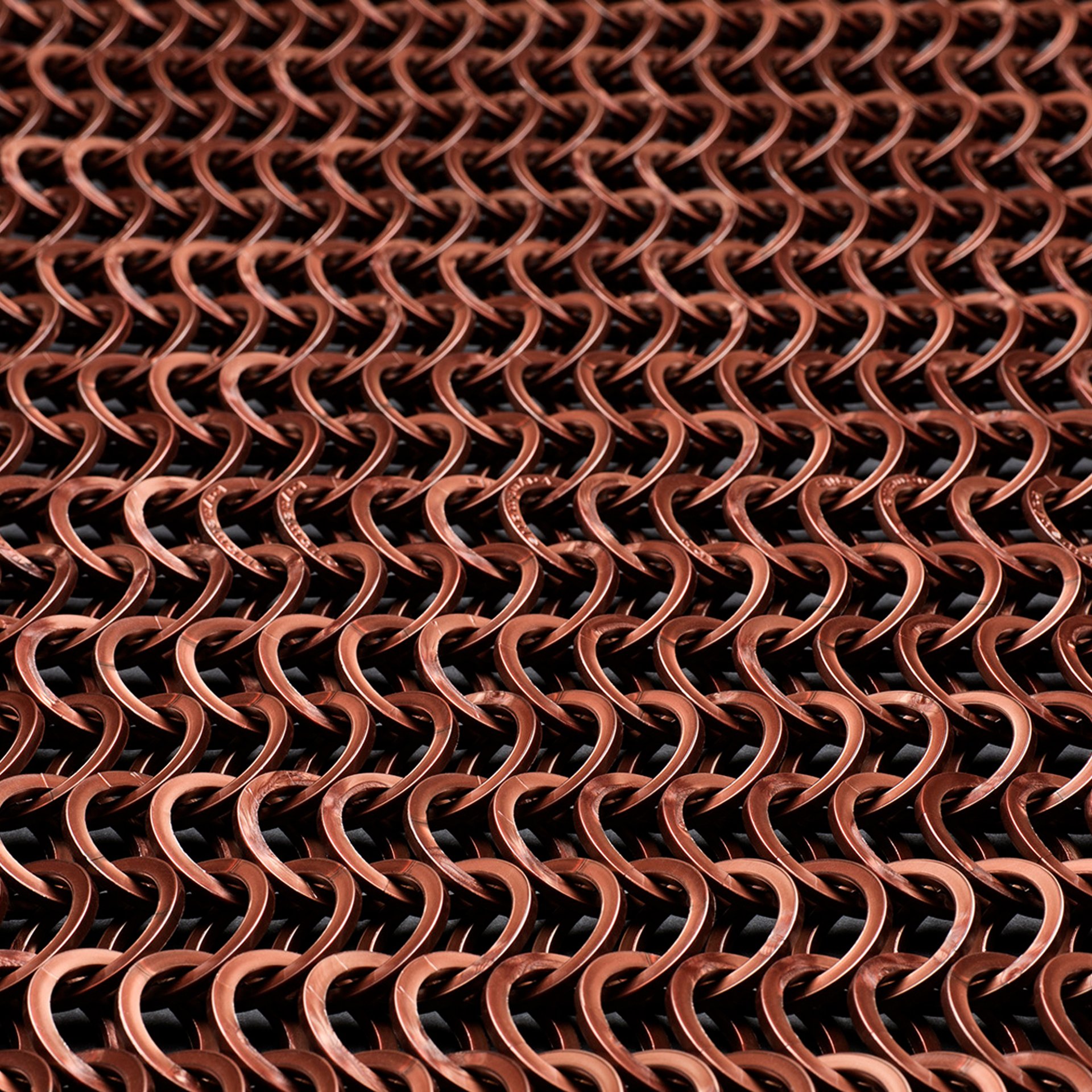 Copper Resin Framed Screen