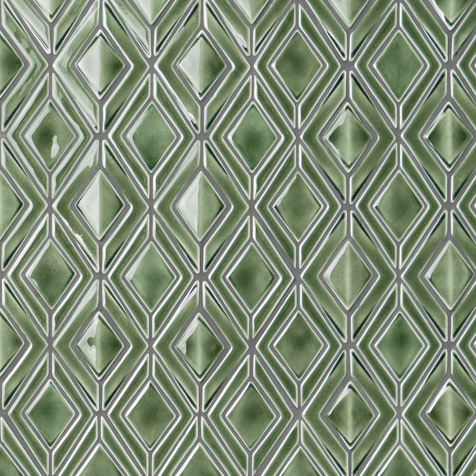 Sample of FXBRQRVFRN - Baroque Glass Ravello Fern Green